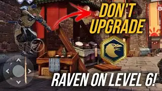 See These Happen If You Upgrade "RAVEN SET"🐦‍⬛ On Level 6?🔥 - Shadow Fight 3