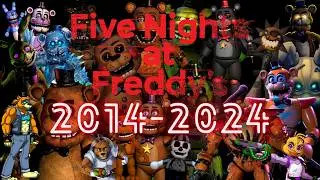 Mega Nostalgic FNaF Mashup 10 years anniversary special (too late, I know) ft. @chordsoffnaf