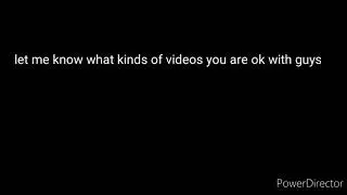 new video and question for my subscribers