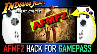 ⚠️ HACK: Activate AFMF2 frame gen for Indiana Jones and the great circle