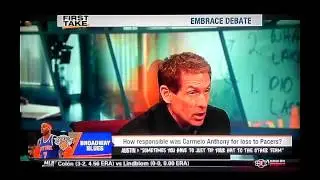 ESPN First Take | How reponsible was Carmelo Anthony for loss to Pacers? - ESPN Sport First Take