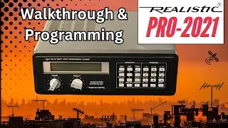 Overview, tips and programming of the (Radio Shack) Realistic Pro 2021 scanner radio.