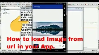 How to load Image from url in your Android App.