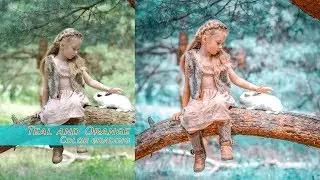Teal and Orange color grading| Photoshop Tutorial |