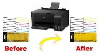 how to clean head printer Epson l3150 | Epson L3150 print head cleaning