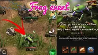 The Ants Underground Kingdom || how to get the Insect Remains & Insect Bait & How to attack on Frog