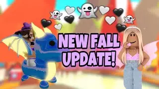 Making a NEON DIAMOND DRAGON In The *NEW* FALL UPDATE😱🎃 … Roblox Adopt Me!