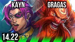 KAYN vs GRAGAS (JGL) | KR Diamond | 14.22