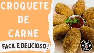 CROQUETE DE CARNE