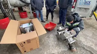 Замена газовой горелки приточного маслонагревателя