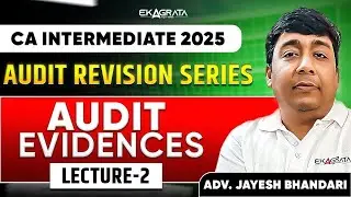 CA Inter Audit RTP Jan 25 | CA Inter Audit Revision Jan 25 By Adv. Jayesh Sir [AIR 1]