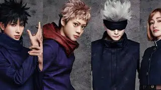 REAL LIFE AI Jujutsu Kaisen Characters GOJO SATORU , YUJI ITADORI , TOJI