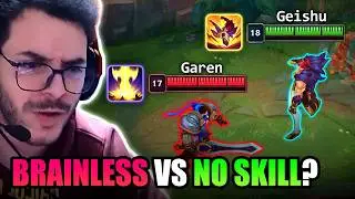 LEAGUES MOST BRAIN DEAD TOP LANE MATCHUP: SETT VS GAREN  | Geishu