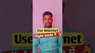 Use Internet in flight mode #shorts #youtubeshorts #flightmode #trick#tech #internet#