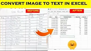 How to convert image to text in excel | Convert Image to Excel Data using AI | Handwriting to Excel