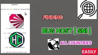 How to find a working bug host | SNI | Server Name Indication | working SNI | V2ray |worldwide
