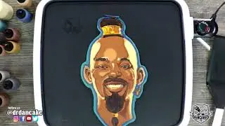 Will Smith's Genie Pancake Art (Aladdin Remake)