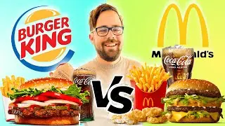 McDonald’s Vs BURGER KING 🍟🍔 ¿CUÁL ES LA MEJOR?