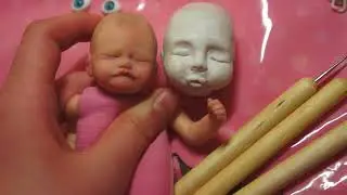 Мой новый мини реборн в процессе изготовления