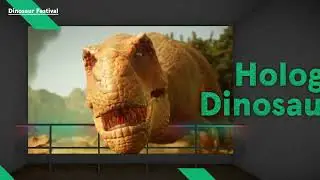 Hologram Dinosaurs at the Australian Museum, Sydney