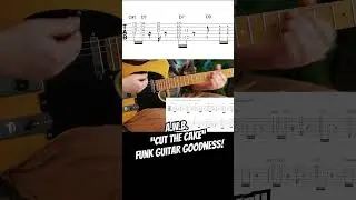 Learn to play “Cut the Cake” Average White Band’s funkiest guitar riff! Funk guitar lesson