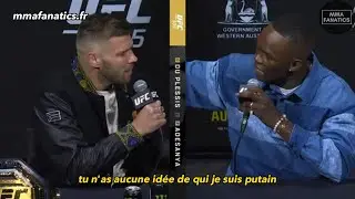 La conférence de presse complète de l'UFC 305 (en français)