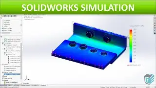 SOLIDWORKS Simulation - Bolt Connection