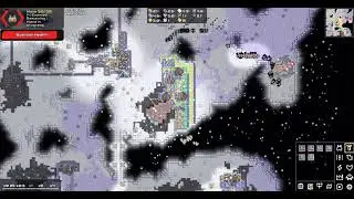 Eclipse fight on Nuclear Production Complex (Mindustry)