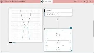 Exploring Families of Functions Using Sliders