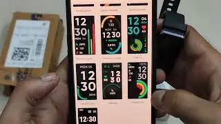 Realme Band 2 | Custom Screen Faces | How to setup Realme band 2 Screen Theme