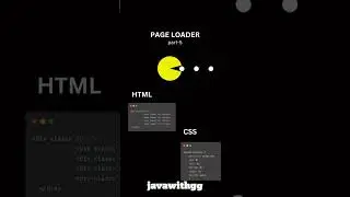 Page Loader HTML code with CSS code