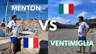 MENTON vs VENTIMIGLIA | Touristic towns of FRANCE and ITALY