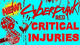 CYBERPUNK RED Critical Injury Crash Course Tutorial