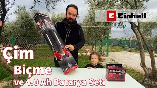 Çim Biçme ve Kenar Kesme Aletim! / Einhell GE-CT 18 Li ve Einhell 18V 4,0 Ah #hobi #einhell #bahçe