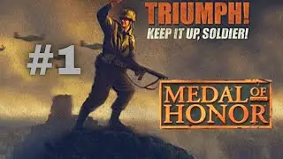 Medal Of Honor (PS1)PT-BR EP 1 Chegando Na Guerra, Procurando o Avião e a Cidade