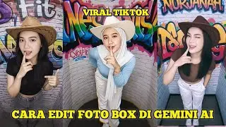 CARA EDIT FOTO BOX DI GEMINI AI VIRAL TIKTOK 🔥
