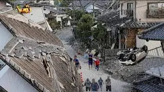 Japan is Destroyed! Tsunami Wave, 7.6 Earthquake shakes Japan, Dozens of Houses Destroyed!