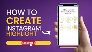 How to create a Instagram Highlight Cover