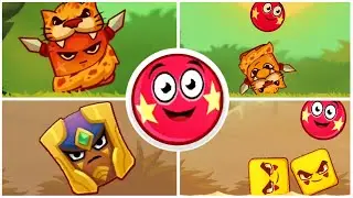 Bounce Ball 4 Love - Fight All Bosses (JUNGLE ISLAND, SONORAN) for IOS, Android