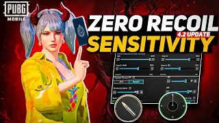 PUBG 4.2 UPDATE SENSITIVITY CODE | PUBG BEST SENSITIVITY SETTINGS | PUBG ZERO RECOIL SENSITIVITY 
