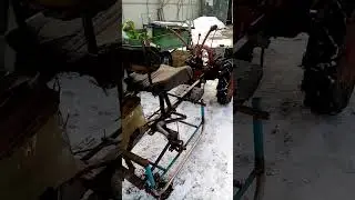 САНИ К МОТОБЛОКУ БЕЛОРУС ИЗ АДАПТЕРА СВОИМИ РУКАМИ