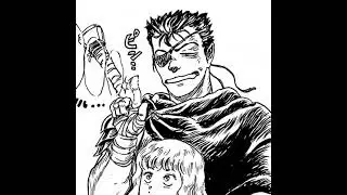 Guts manga edit - Prototype Guts vs Berserk Guts