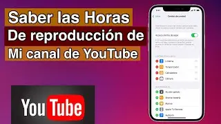 Cuantas horas de reproducción tiene mi canal de YouTube