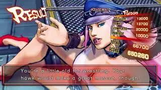 Poison's Poison Kiss Ultra with USF4 Arcade Victory Quotes (HD) - Part 5