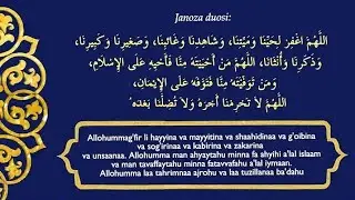 ABDULAZIZNI QABRGA QO'YISH JANOZA TOLIQ VIDEO