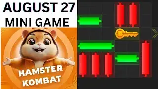 Hamster Kombat mini game today August 27
