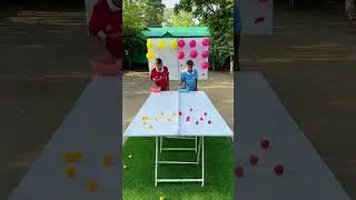 Who Will Win Stick The Ping Pong Ball Challenge ??