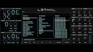 LETHAL PLUGIN + CRACK +BANCO DE PRESETS