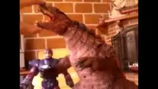 Bootleg Godzilla toy review