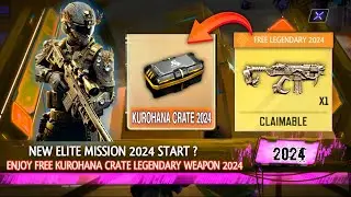 How to Unlock Kurohana Crate 2024 New Elite Mission Codm |Last Chance To Claim Free Legendary Drh 68